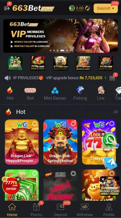 663BET Download