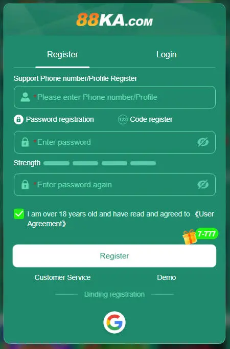 88KA Login